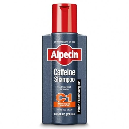 شامپو Alpecin مدل C1 کافئین دار و ضد ریزش حجم 250 میلی لیتر آلپسین 