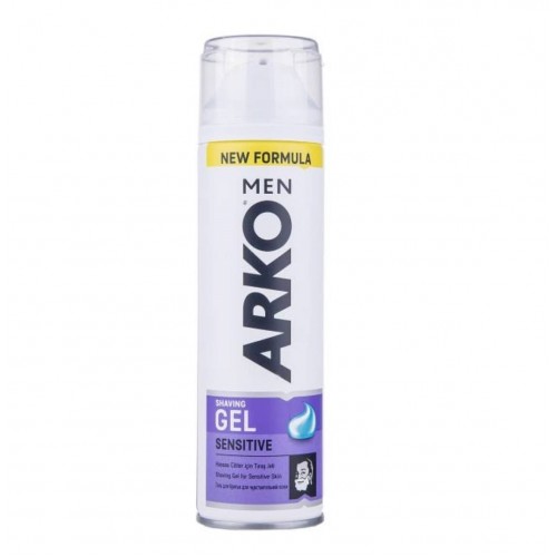 ژل اصلاح پوستهای حساس ARKO مدل SENSITIVE حجم 200 میلی لیتر آرکو ژل اصلاح پوستهای حساس ARKO مدل SENSITIVE حجم 200 میلی لیتر آرکو