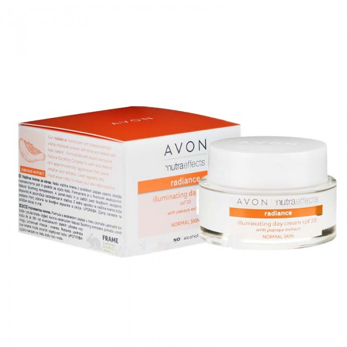 کرم آبرسان روز روشن کننده پوست  Avon مدل Radiance (نارنجی) حجم 50 میلی لیتر آون