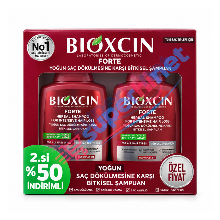 شامپو ضد ریزش مو بیوکسین فورتی| Bioxcin Forte