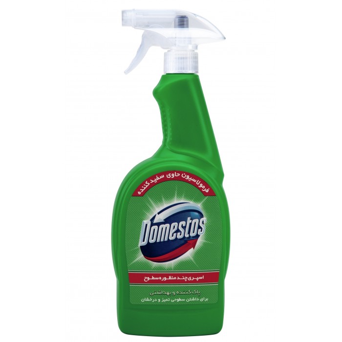 اسپری چندمنظوره سطوح سبز 750 میلی لیتر دامستوس اسپری چندمنظوره سطوح سبز 750 میلی لیتر دامستوس