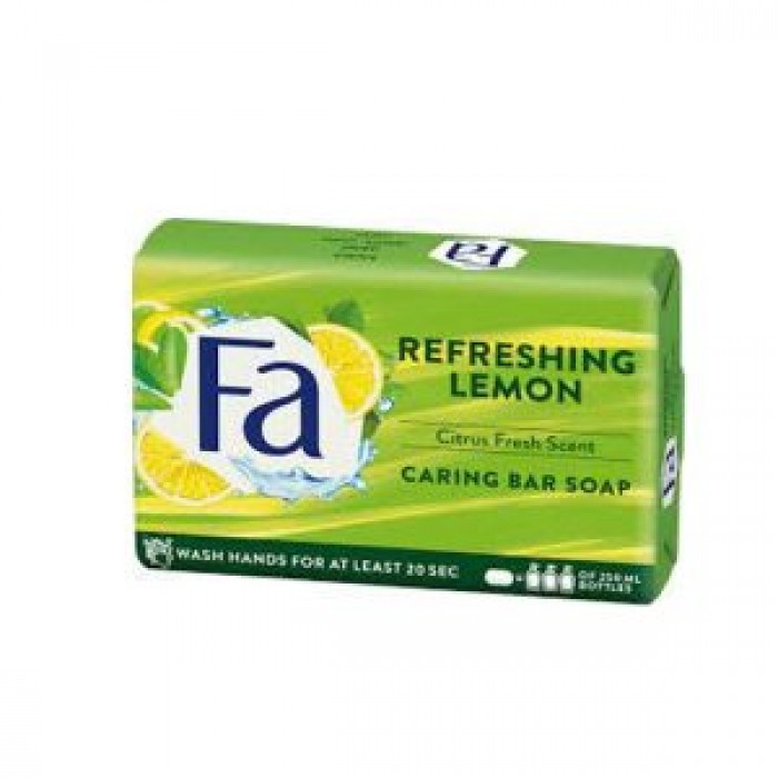 صابون FA مدل Lemon Refreshing (سبز) وزن 175 گرم فا