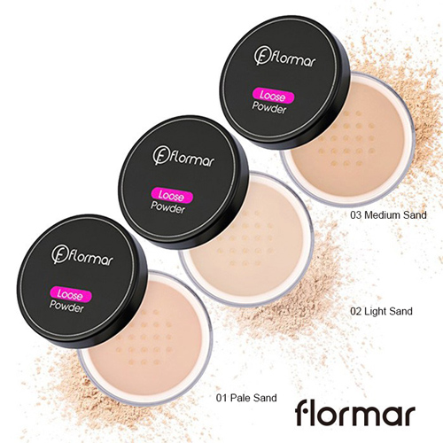 پودر فیکس آرایش فلورمار Flormar شماره Pale Sand 01 وزن 18 گرم Flormar