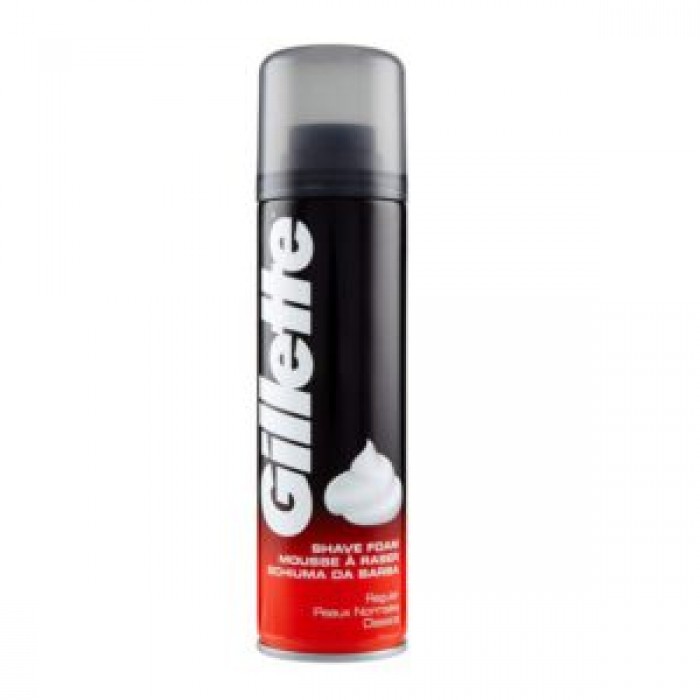 فوم اصلاح Gillette مدل REGULAR حجم 200 میلی لیتر ژیلت 