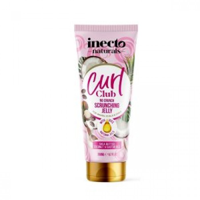 ژل مو تیوپی حالت دهنده مو فر Inecto سری Curl حاوی عصاره نارگیل اینکتو 