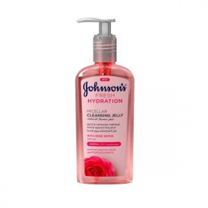 ژل شستشوی جانسون مدل HYDRATION حجم 200 میلی لیتر (صورتی) JOHNSON