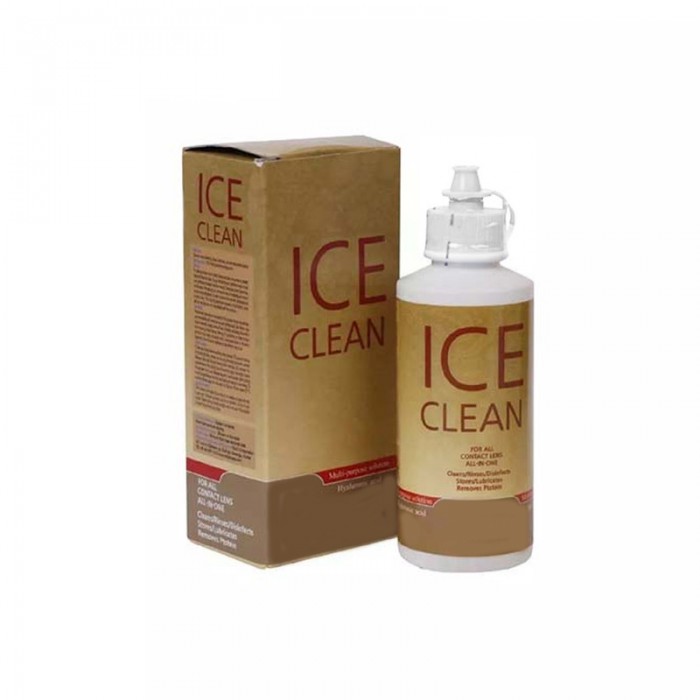 مایع لنز ICE CLEAN حجم 120 میلی لیتر آیس کلین