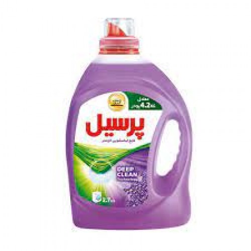 مایع لباسشویی بنفش Deep Clean با رایحه لوندر وزن 2.7 کیلوگرم پرسیل مایع لباسشویی بنفش Deep Clean با رایحه لوندر وزن 2.7 کیلوگرم پرسیل