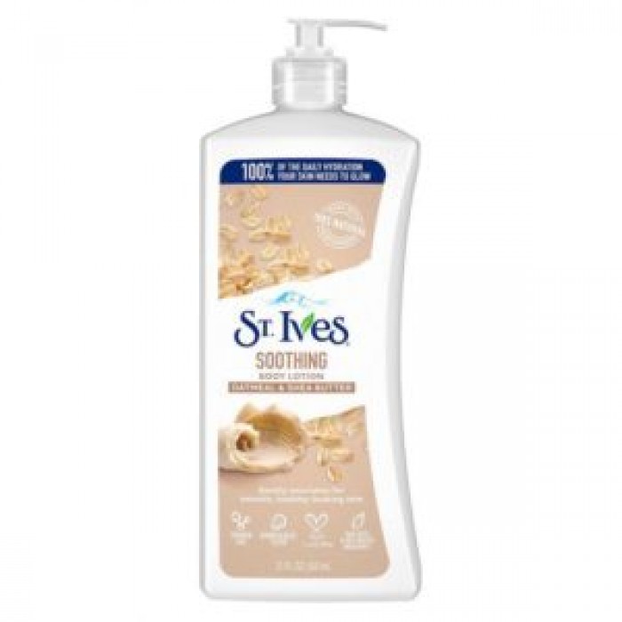 لوسیون بدن سنت ایوز مدل Soothing (جو دوسر) حجم 621 میلی لیتر St.Ives لوسیون بدن سنت ایوز مدل Soothing (جو دوسر) حجم 621 میلی لیتر St.Ives