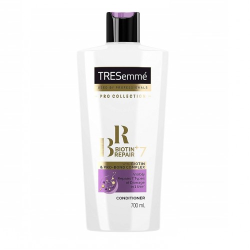 نرم کننده مو Tresemme مدل Biotin Repair+7 حجم 700 میلی لیتر ترزمه