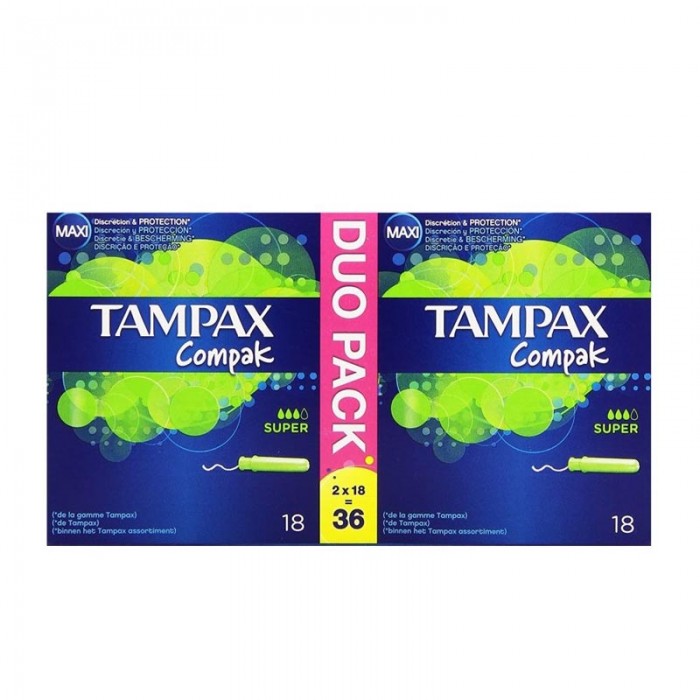 نوار بهداشتی مدل Super Compak بسته 36 عددی تامپکس