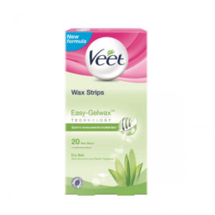 نوار موبر بدن  Veet مدل Aloe vera مناسب پوست خشک بسته 20 عددی ویت
