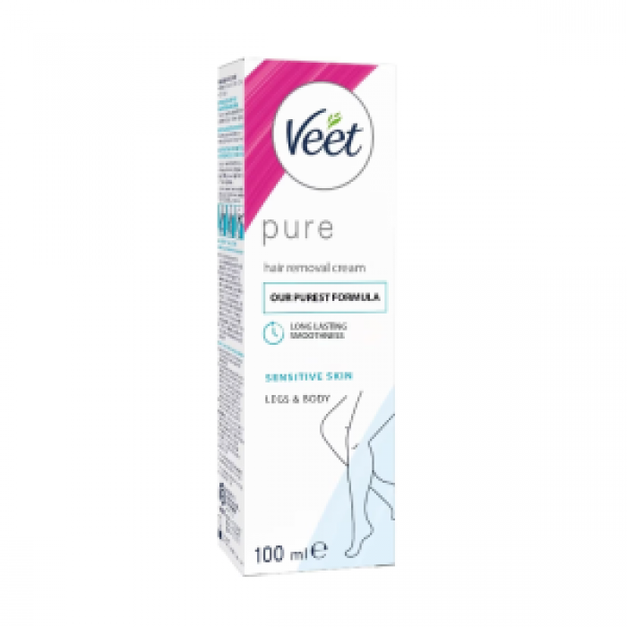 کرم موبر  VEET سری PURE مدل SENSITIVE SKIN (آبی)  ویت