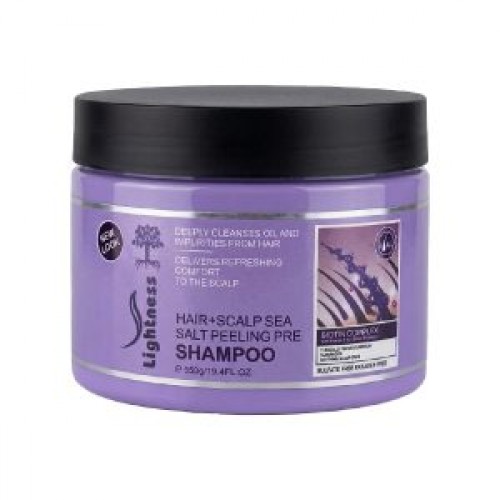 اسکراب کف سر فاقد سولفات موی چرب LIGHTNESS مدل OIL CONTROL REFRESHING وزن 550 گرم لایتنس اسکراب کف سر فاقد سولفات موی چرب LIGHTNESS مدل OIL CONTROL REFRESHING وزن 550 گرم لایتنس