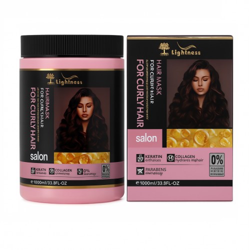 ماسک مو فاقد سولفات موی فر LIGHTNESS مدل COLLAGEN & BOTOX حجم 1000 میلی لیتر لایتنس ماسک مو فاقد سولفات موی فر LIGHTNESS مدل COLLAGEN & BOTOX حجم 1000 میلی لیتر لایتنس