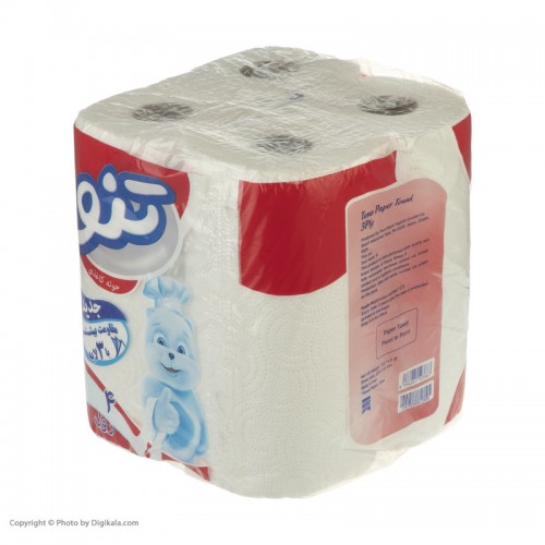 دستمال حوله کاغذی 4 رول تنو 